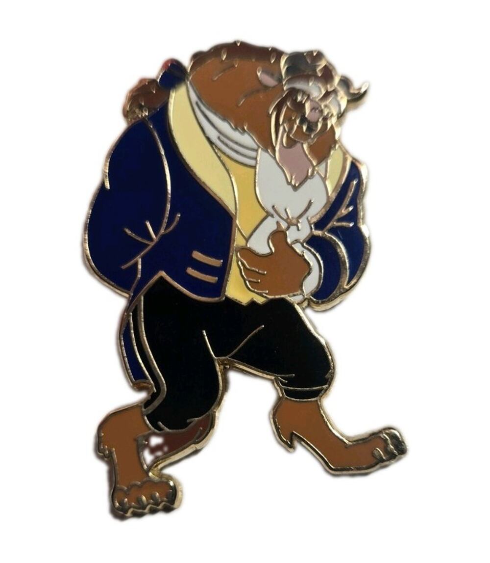 Disney Pin 25794 Beauty and the Beast Formal Suit Beast Bowing Open Edition
